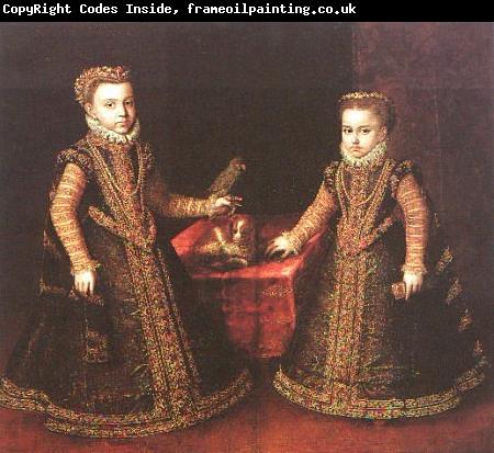 Sofonisba Anguissola Infantas Isabella Clara Eugenia and Catalina Micaela